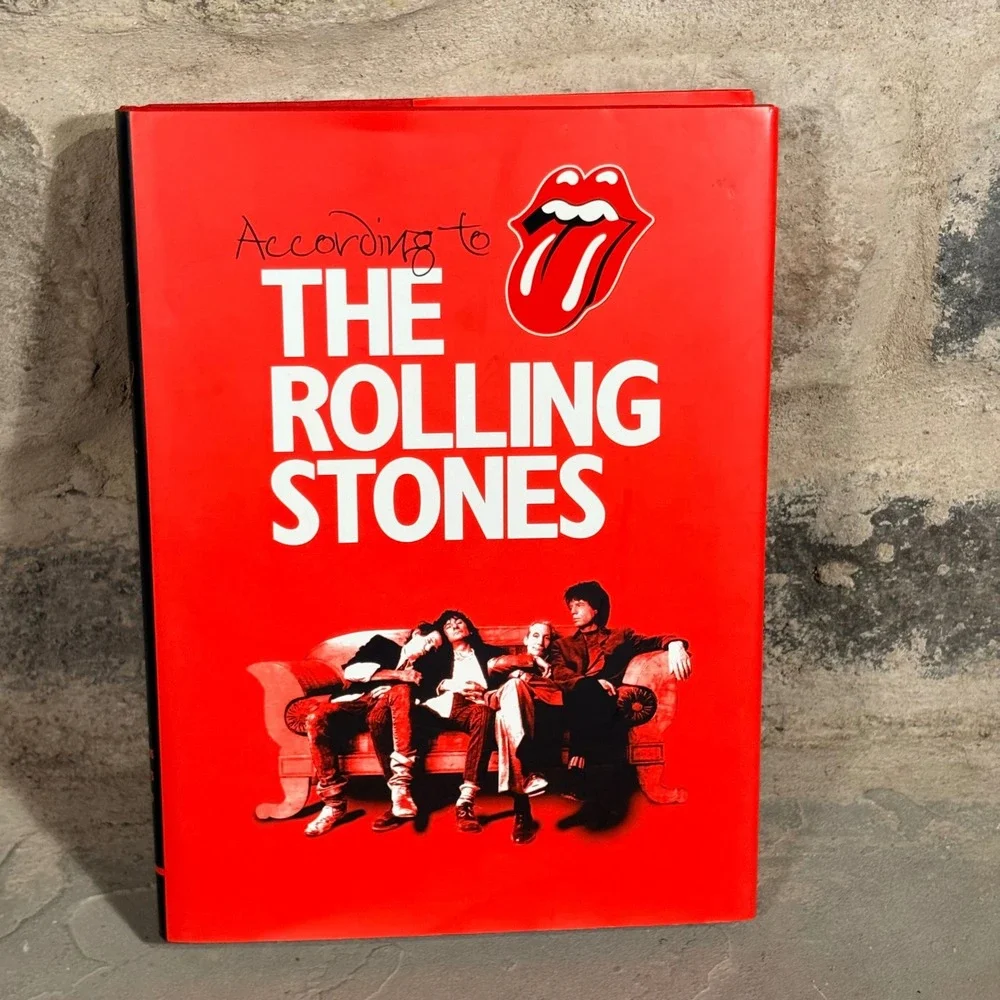 According to The Rolling Stones‎ Book Coffee Table Rock Music